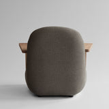 101 Copenhagen - Toe Chair Armrest - Teak / Stone Gray - Lounge Chair