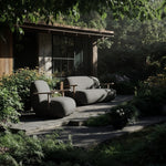 101 Copenhagen - Toe Chair Armrest - Teak / Stone Gray - Lounge Chair