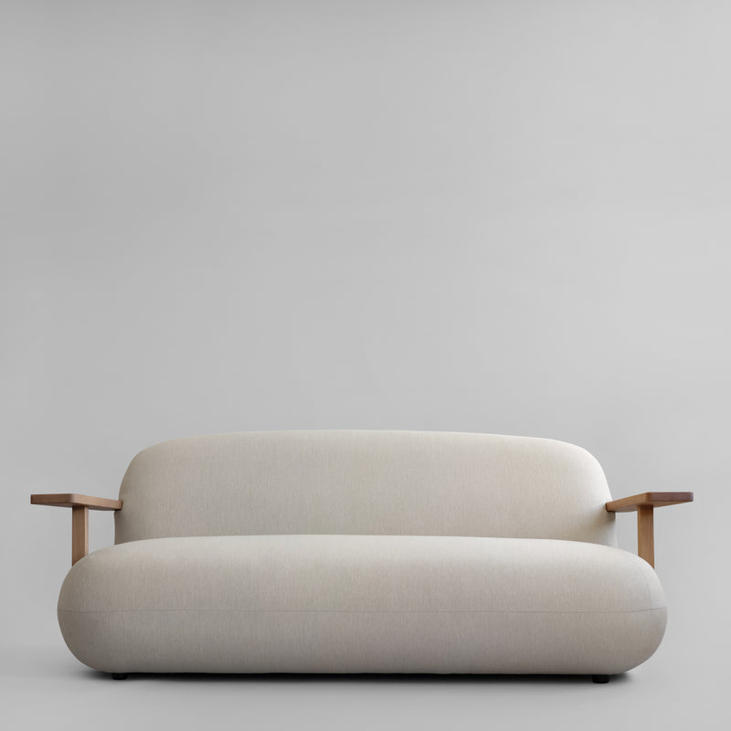Toe Sofa - Teak / Warm Ash