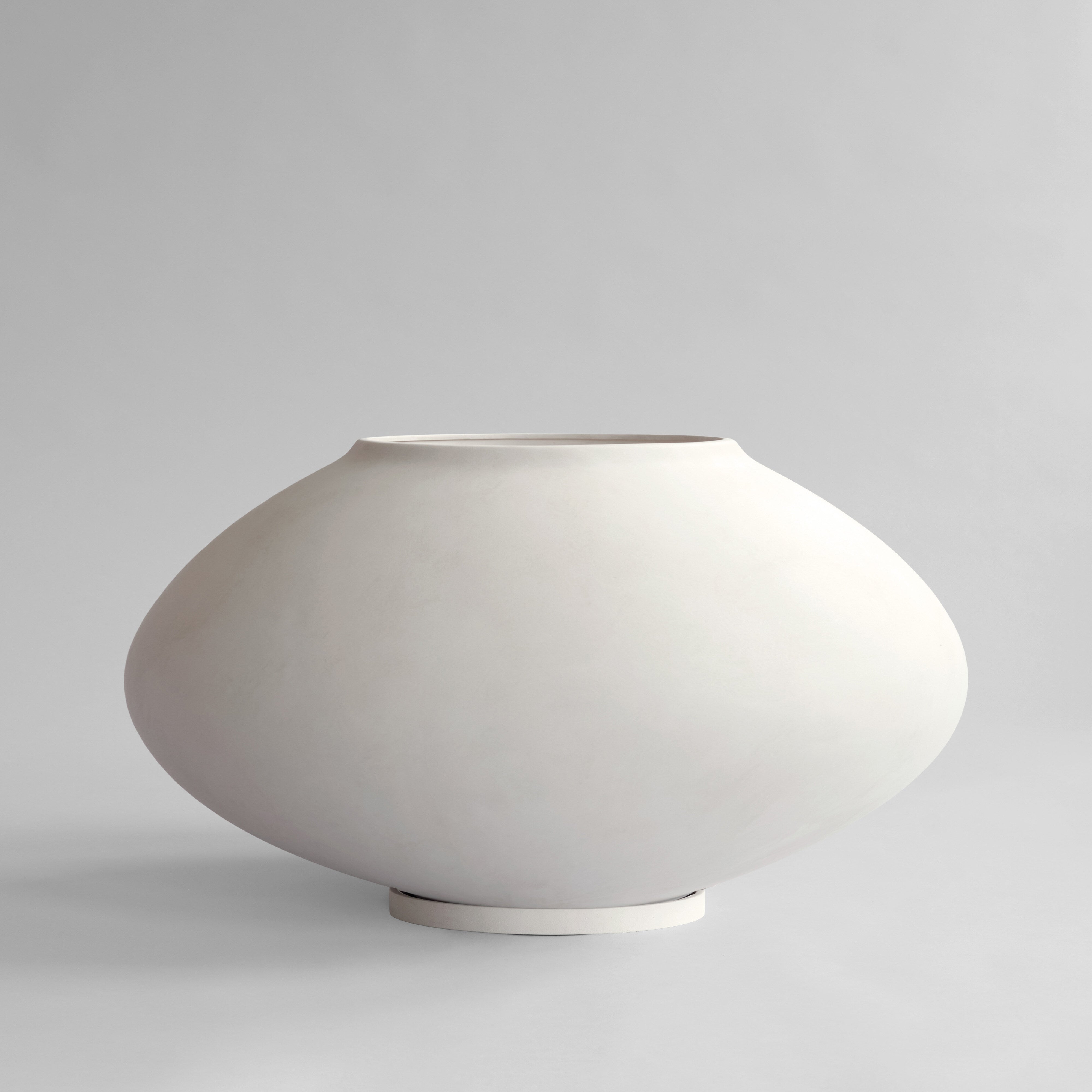 101 Copenhagen - Sunao Plant Pot, Ellipse, Giant  - Birch - Plant Pot