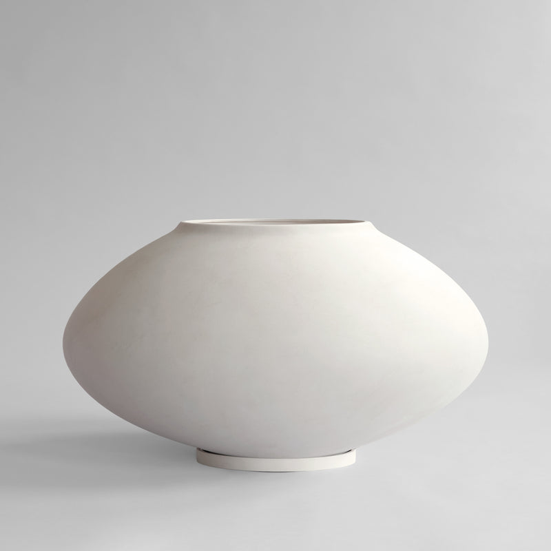 101 Copenhagen - Sunao Plant Pot, Ellipse, Giant  - Birch - Plant Pot
