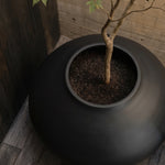 101 Copenhagen - Sunao Plant Pot Ellipse, Giant - Black - Plant Pot