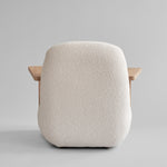 101 Copenhagen - Toe Chair Armrest - Natural Oak / Off White - Lounge Chair