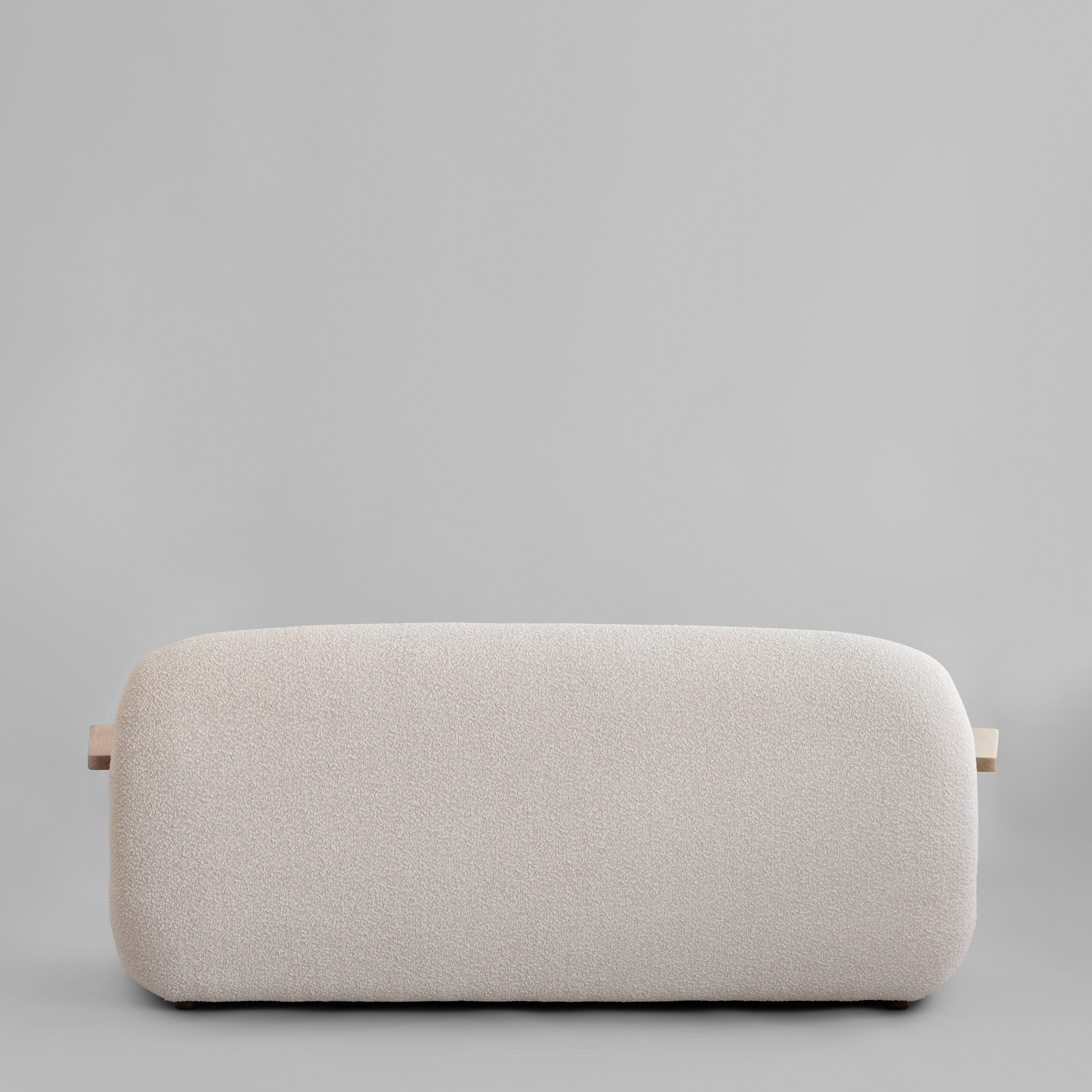 101 Copenhagen - Toe Sofa - Natural Oak / Off White - Sofa