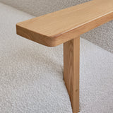 101 Copenhagen - Toe Sofa - Natural Oak / Off White - Sofa