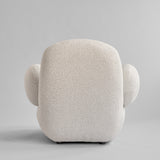 Toe Armchair, Flat - Off White