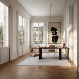 Hiro Dining Chair, Stainless Steel - Desert