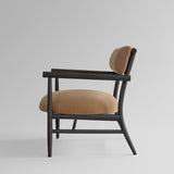 Nama Lounge Chair - Coffee Black Oak- Desert