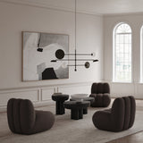 Toe Chair - Dark Brown