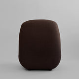Toe Chair, Flat - Dark Brown