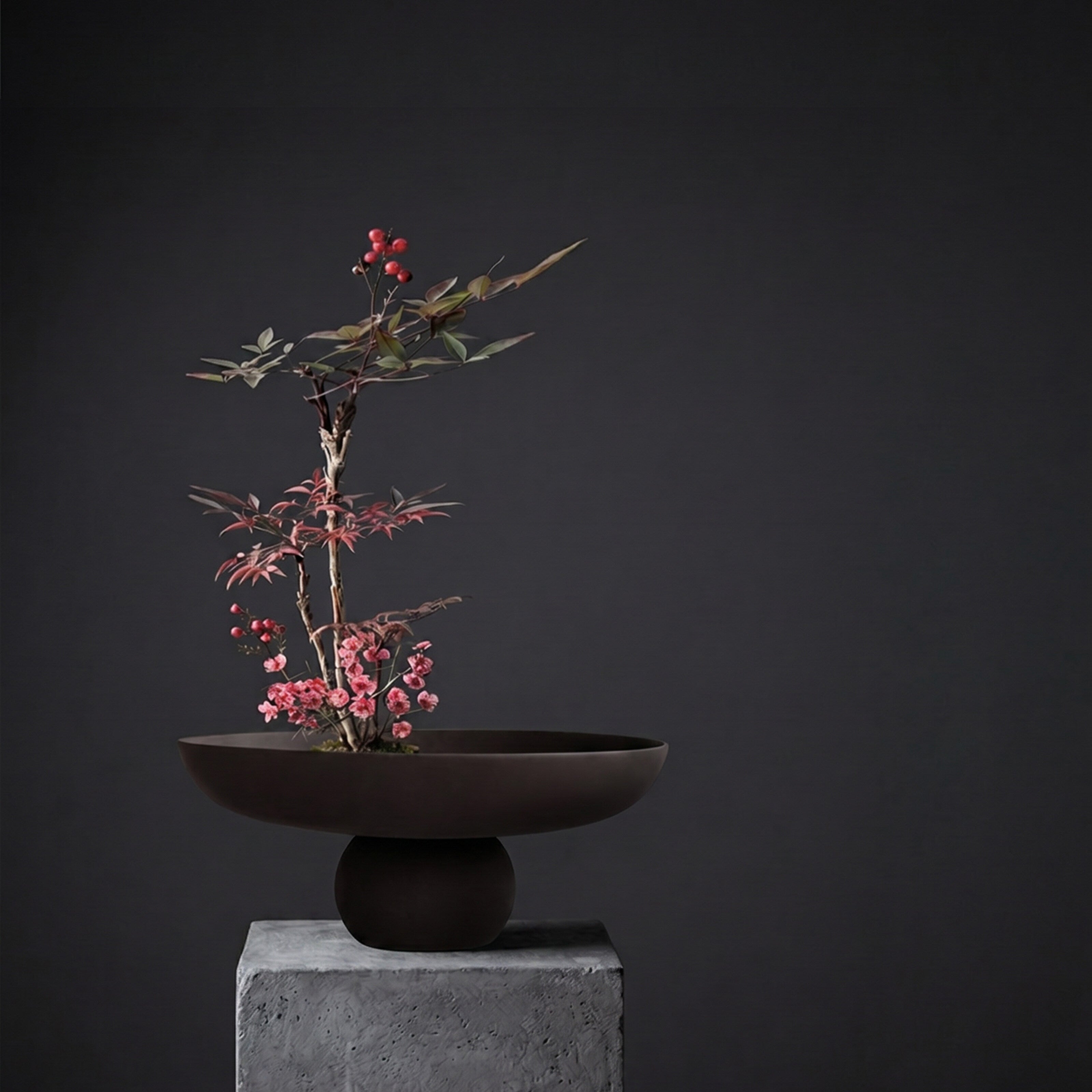 Baburu Bowl, Big – Chocolate Brown
