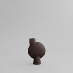 101 Copenhagen - Sphere Vase Bubl, Medio – Chocolate Brown - Vase