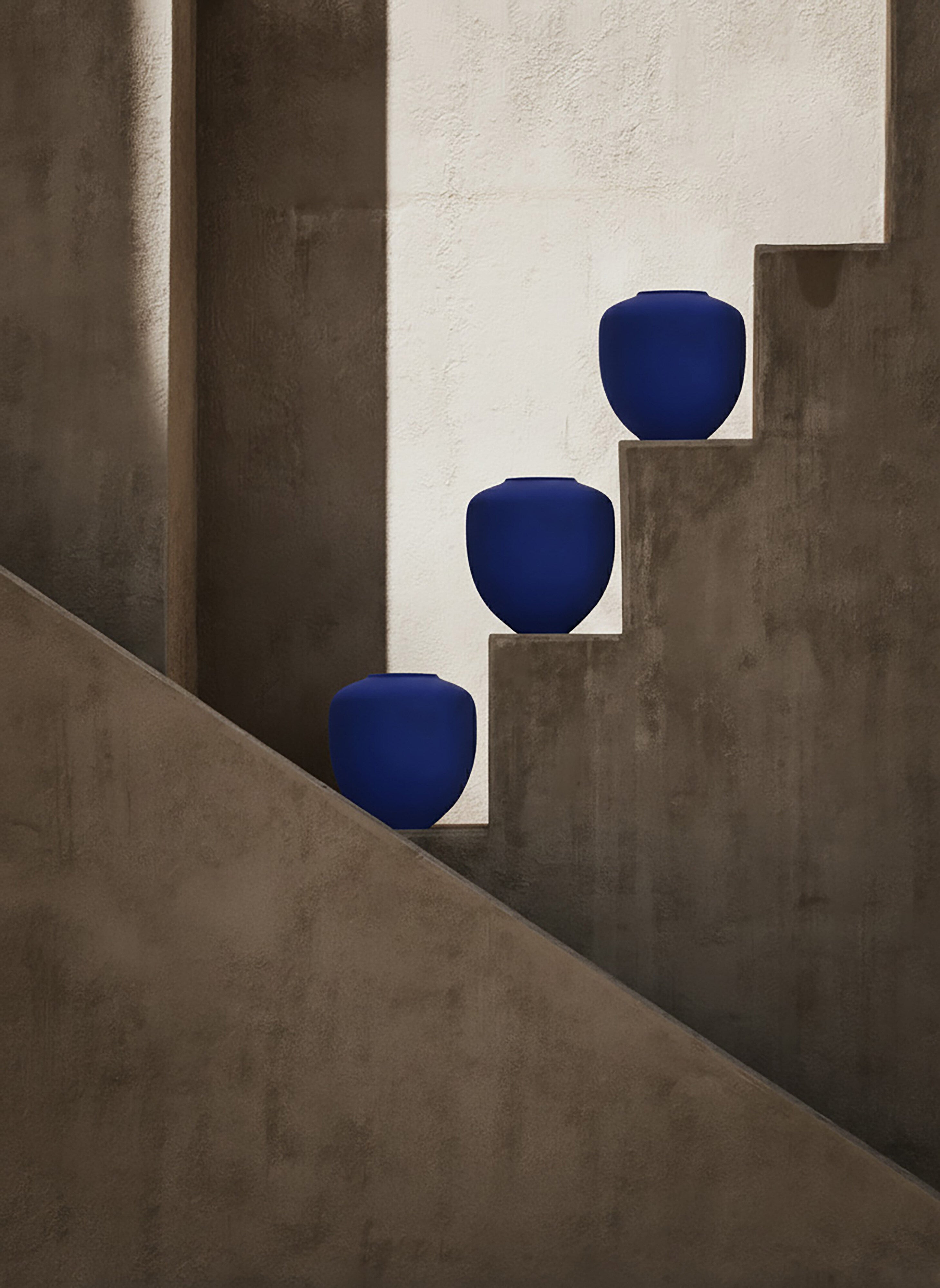 101 Copenhagen - Sunao Vase, Medio - Marrakech Blue - Vase