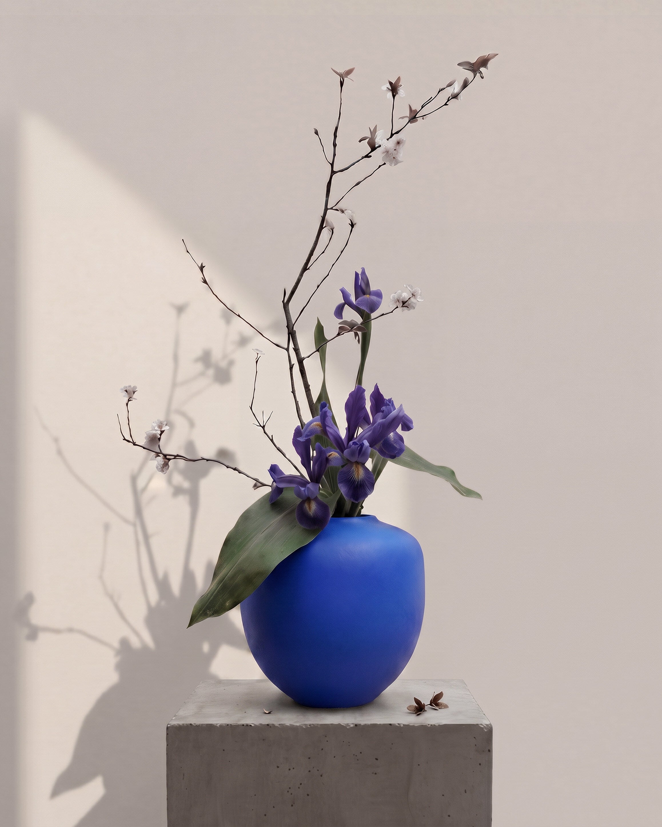 101 Copenhagen - Sunao Vase, Medio - Marrakech Blue - Vase