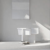 Brutus Lounge Chair - Bone White