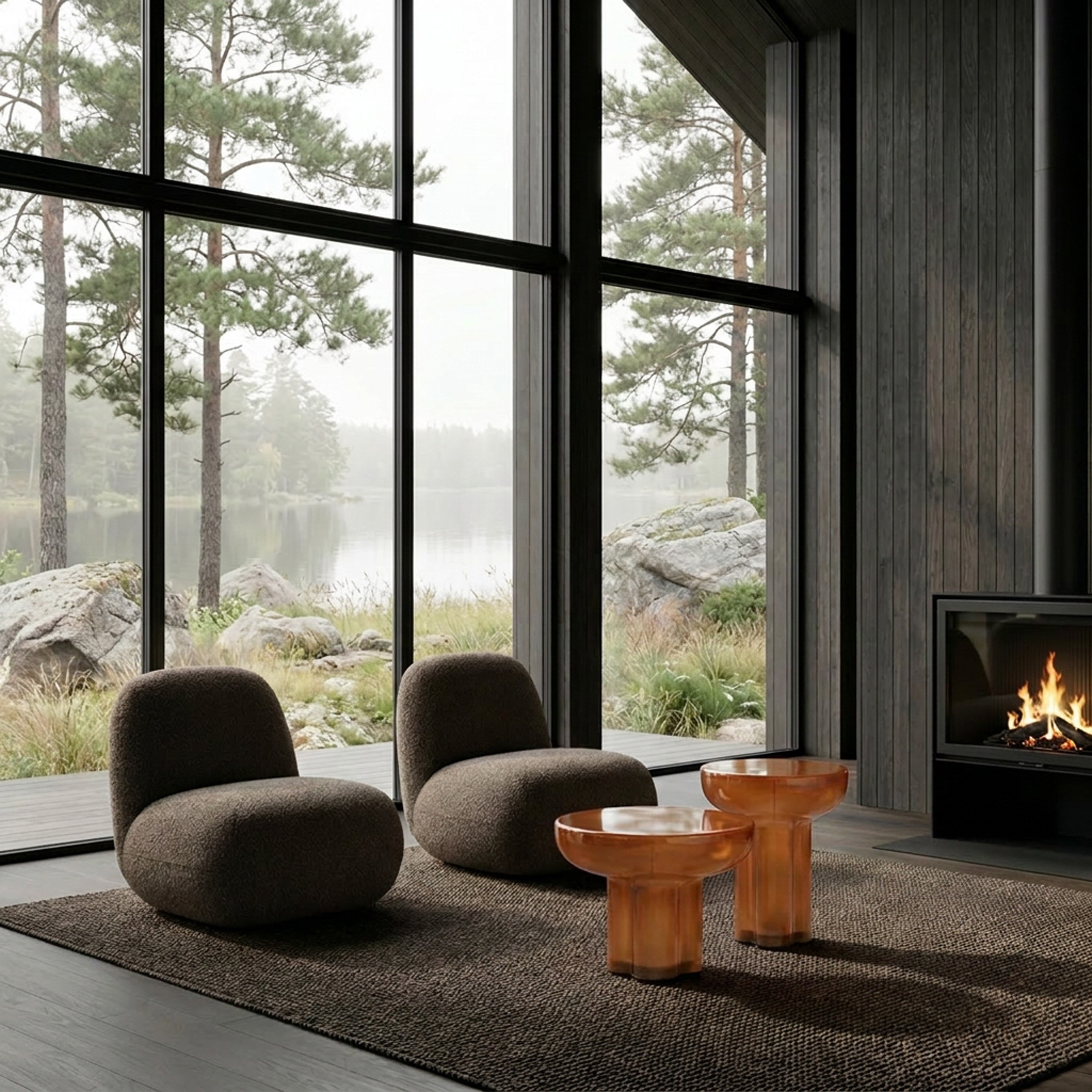 Toe Chair, Flat - Deep Taupe | Lounge Chair | 101 Copenhagen
