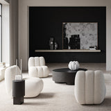 Sitting Man, Big - Dark Grey
