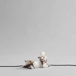 101 Copenhagen - Brick Lamp, Low - Calacatta - Table Lamp