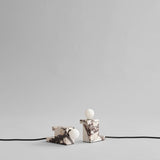 101 Copenhagen - Brick Lamp, Low - Calacatta - Table Lamp