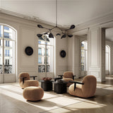 Stingray Chandelier, Grande - Burned Black (5m)
