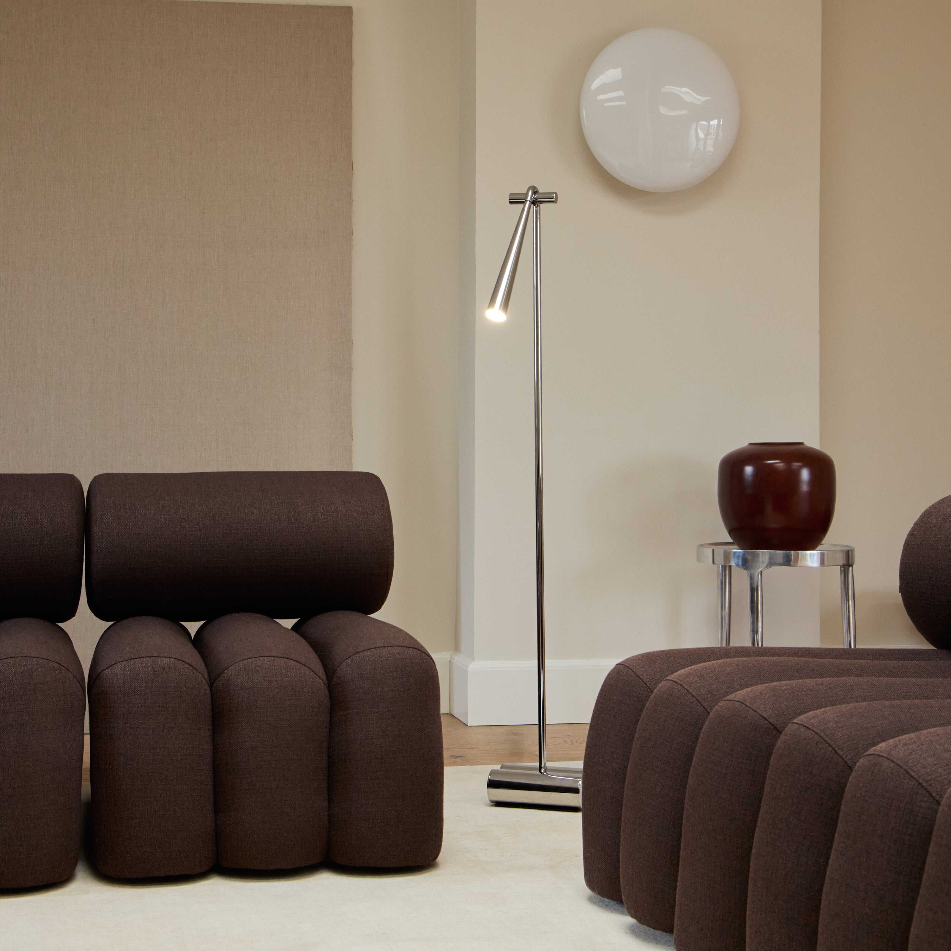 Hikari Wall Lamp, Ø45 - Opal White