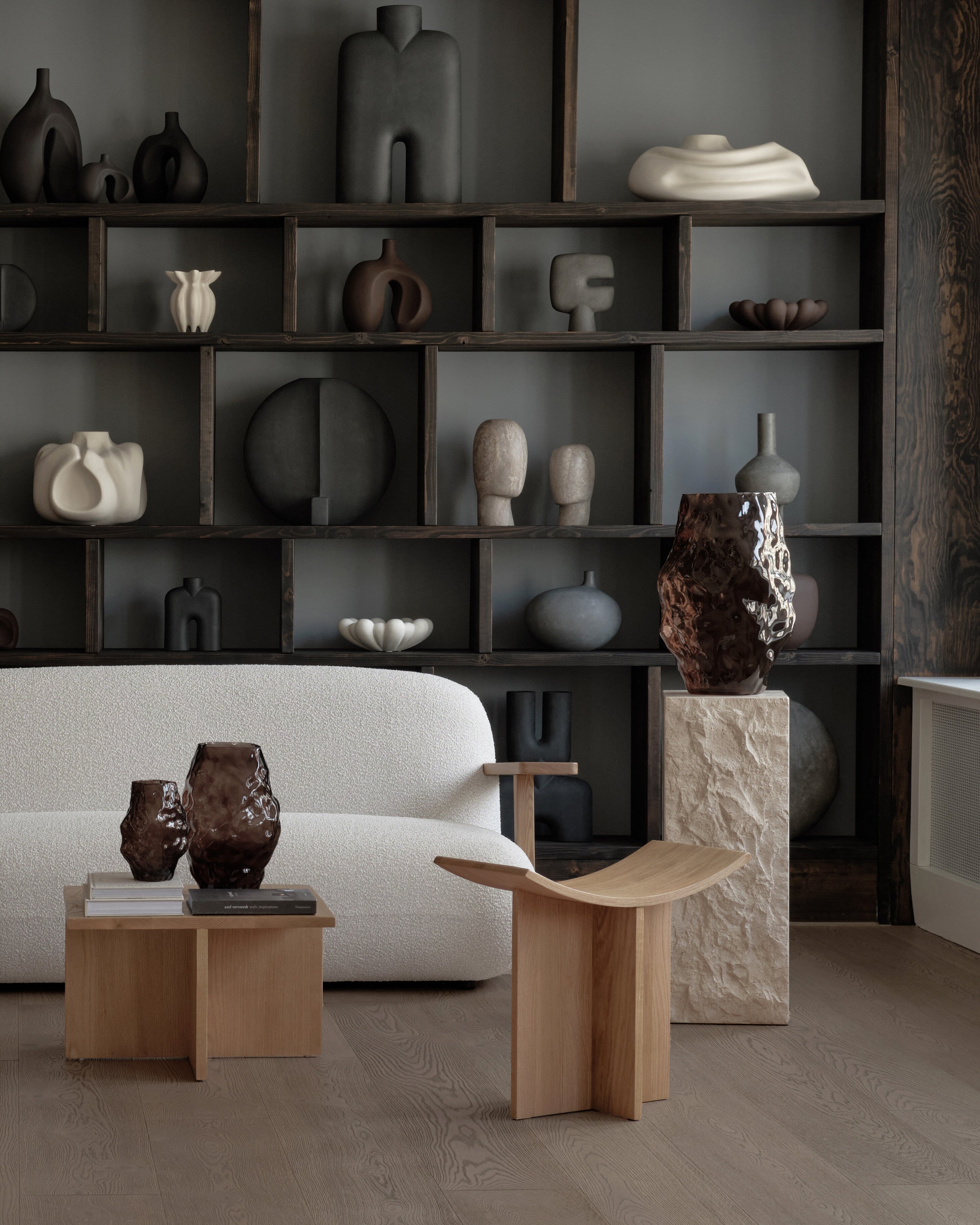 スツール Stool and Cushion for 101  Stools | Sculptural Architectural Scandinavian Design – 101 Copenhagen