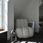 101 Copenhagen - Toe Chair - Chalk White (Linen) - Lounge Chair