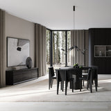 Arc Dining Table - Coffee