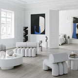 Big Foot Table, Tall - Bone White