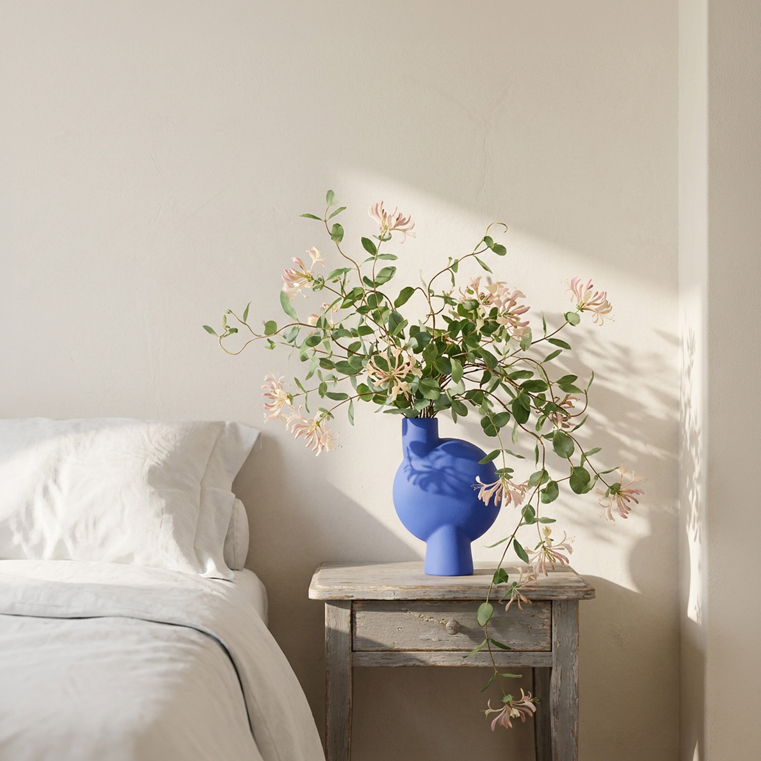 Sphere Vase Bubl, Medio – Marrakech Blue