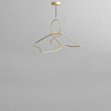 Kumo Chandelier, Mini - Brass