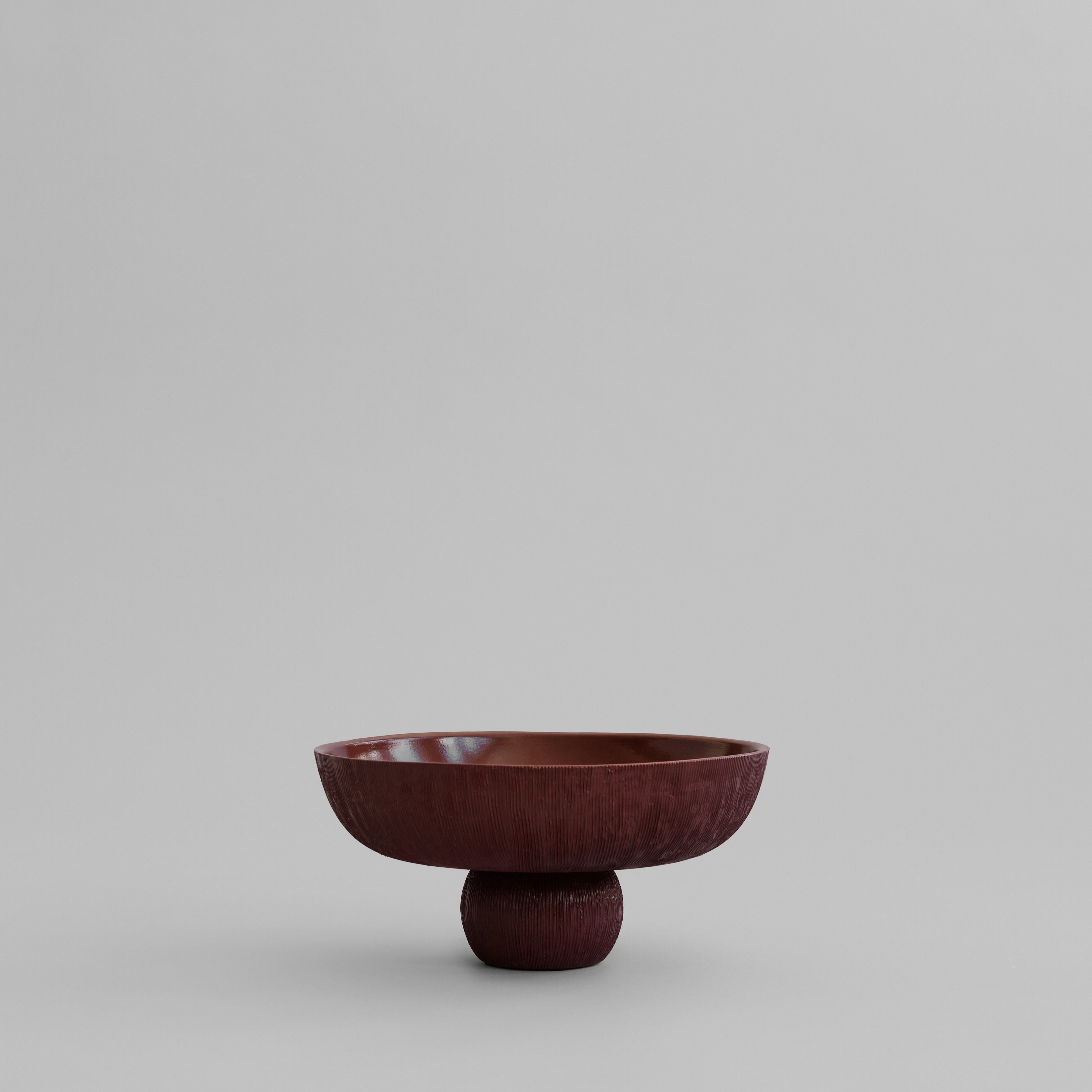 101 Copenhagen - Baburu Bowl, Medio - Carved Ruby - Bowl