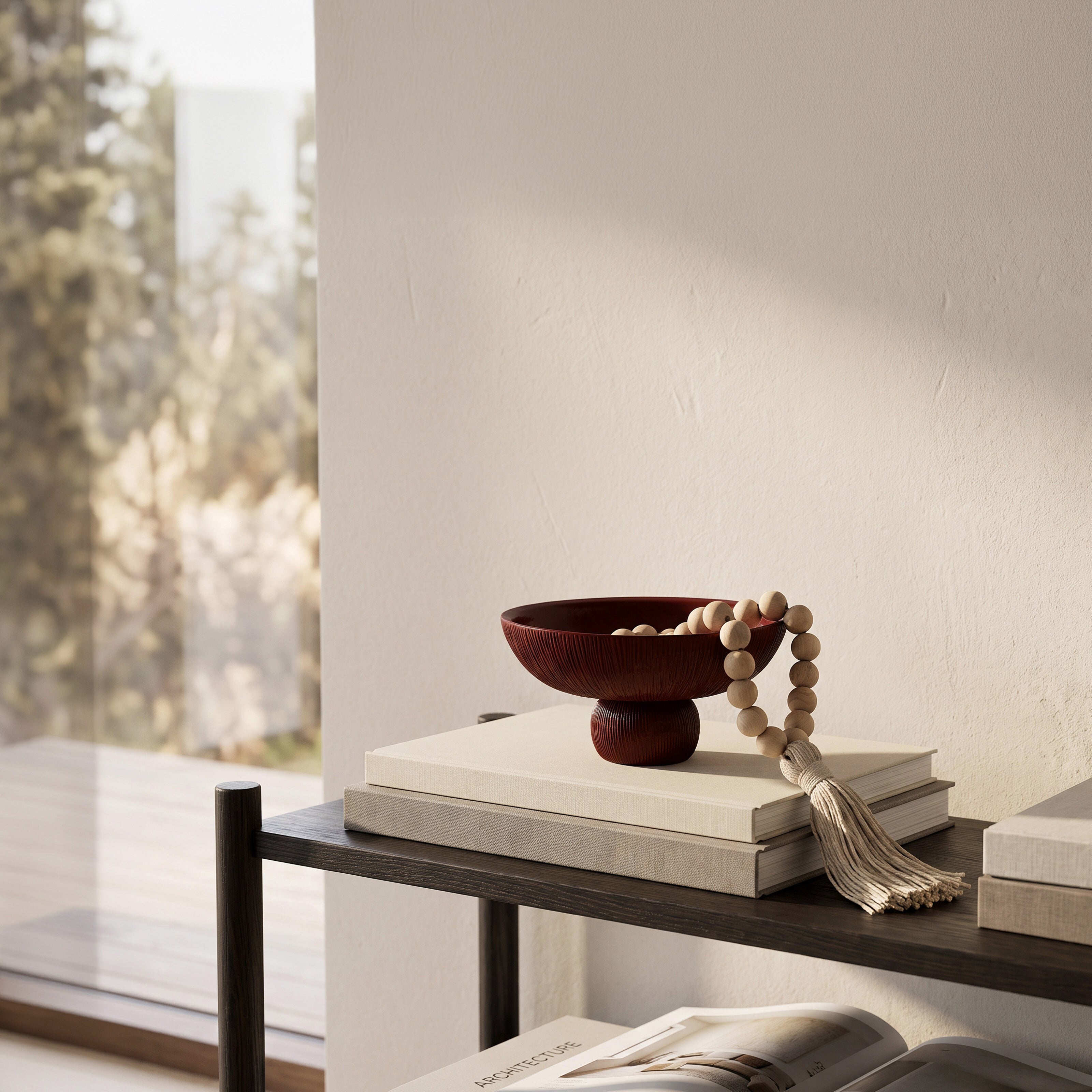 101 Copenhagen - Baburu Bowl, Mini - Carved Ruby - Bowl