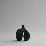 101 Copenhagen - Ni Vase, Mini - Carved Dark Green - Vase