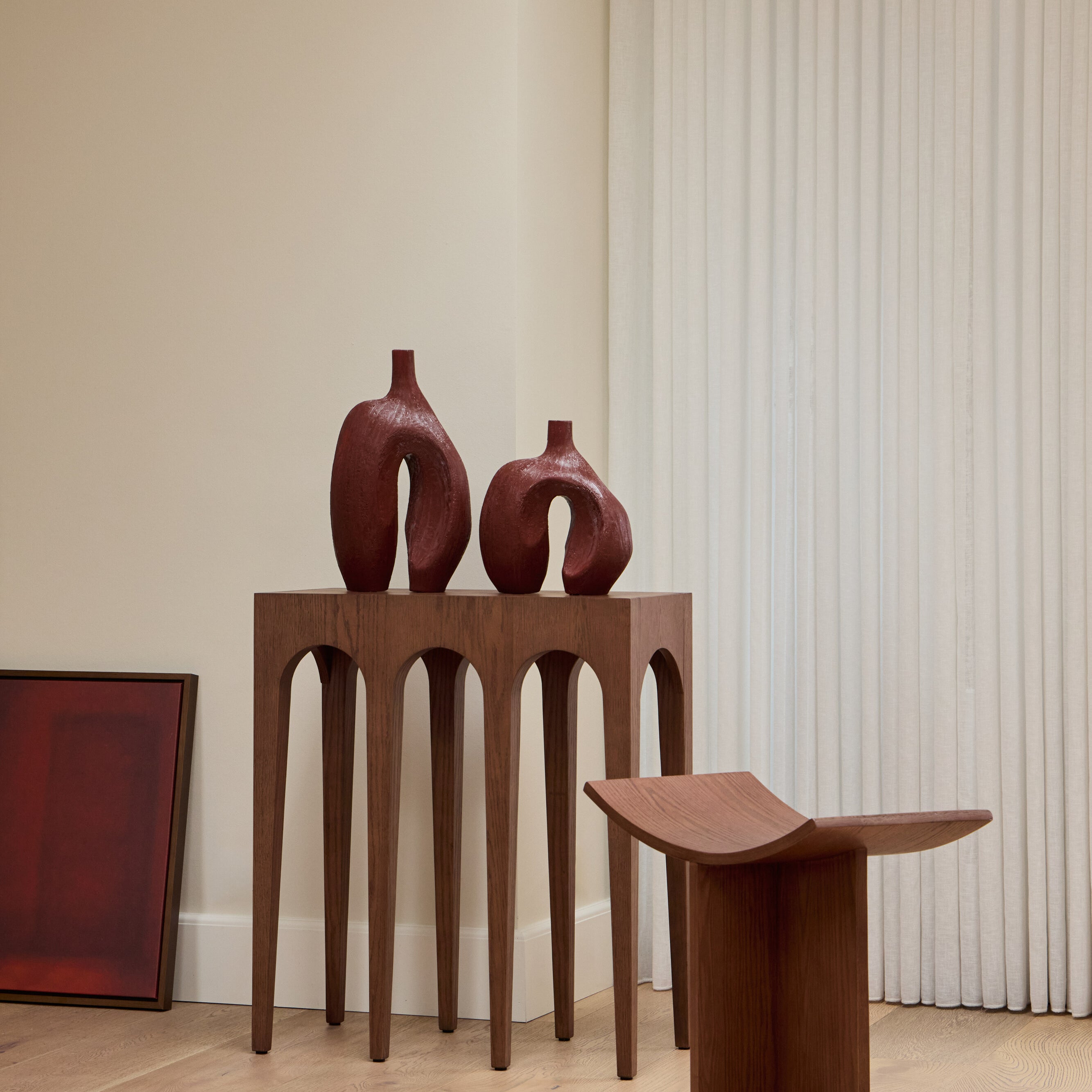 101 Copenhagen - Ni Vase, Mini - Carved Ruby - Vase