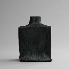 101 Copenhagen - Shin Vase, Hexa – Carved Dark Green - Vase