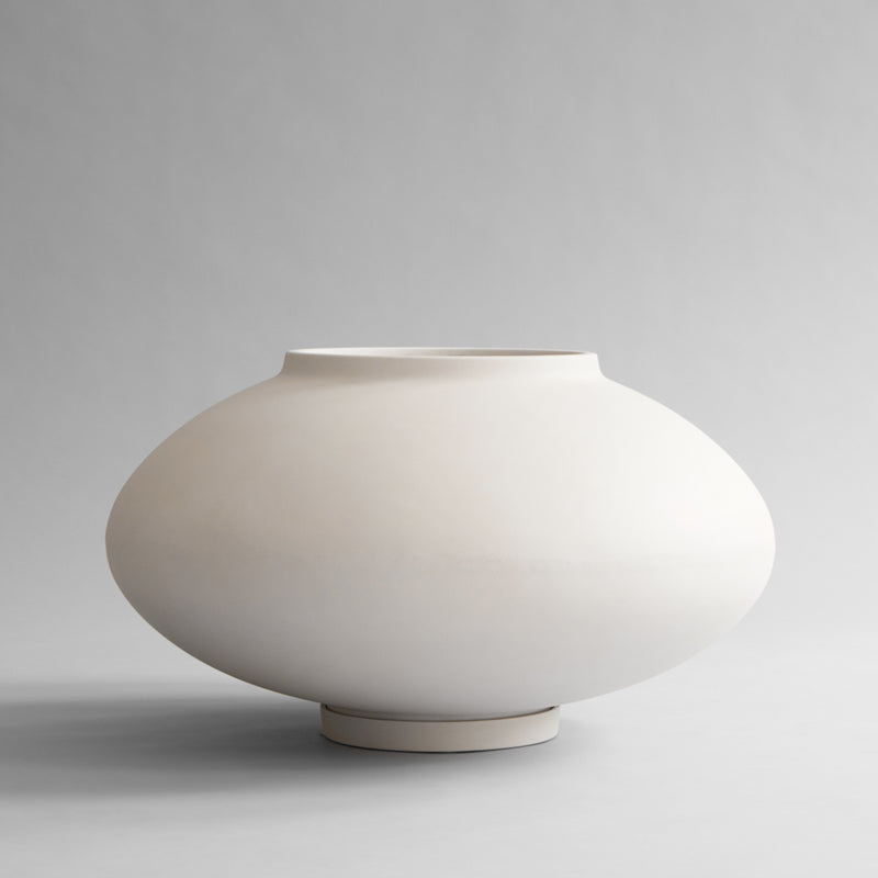 Sunao Plant Pot Ellipse, Giant  - Birch