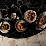 Enkei Jar, Medio - Silver Travertine