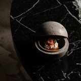 Enkei Jar, Medio - Silver Travertine