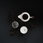 101 Copenhagen Native Teapot with tea leaves