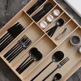 101 Copenhagen - Kogei Cutlery - Black (24 pcs) - Cutlery set