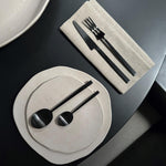 101 Copenhagen - Kogei Cutlery - Black (24 pcs) - Cutlery set