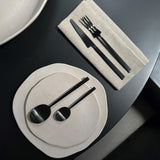 101 Copenhagen - Kogei Cutlery - Black (24 pcs) - Cutlery set