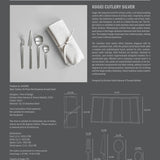 Kogei Cutlery - Brushed Steel (16 pcs)