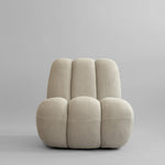 101 Copenhagen Toe Chair in Sand linen Colour 8047-2, Front