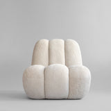 101 Copenhagen Toe Chair - Sandshell Sheepskin Front