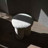 Big Foot Stool - Sandshell (Sheepskin)