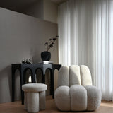 Big Foot Stool - Sandshell (Sheepskin)