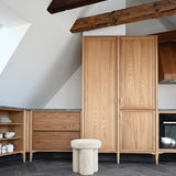 Big Foot Stool - Sandshell (Sheepskin)
