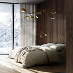 101 Copenhagen - Stingray Chandelier - Brass (5m) - Chandelier